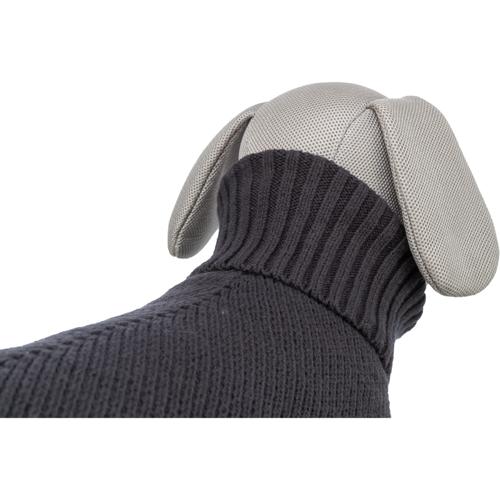 Dog Clothing - Berlin Pullover L: 55cm Anthracite