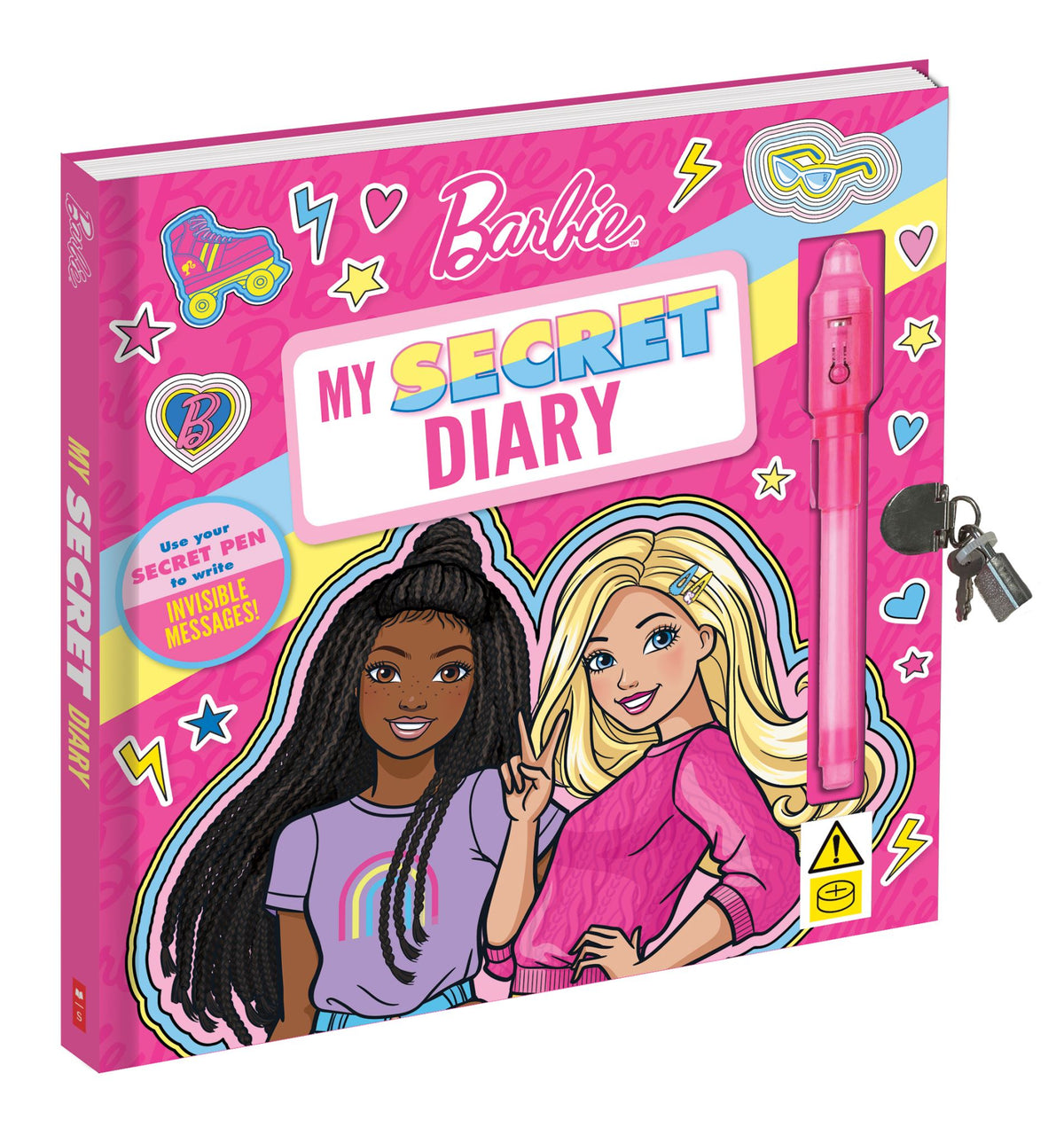 Barbie: My Secret Lockable Diary with Spy Pen - Mattel