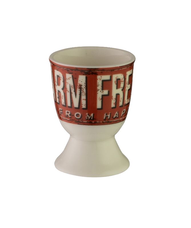 Avanti Egg Cup-Vintage Farm Fresh Eggs