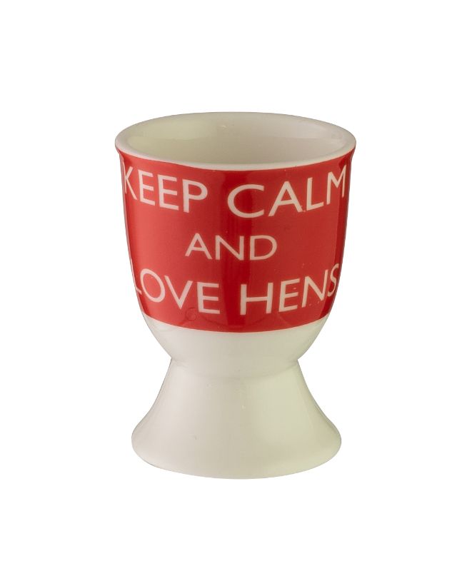 Avanti Egg Cup - Keep Calm And Love Hens