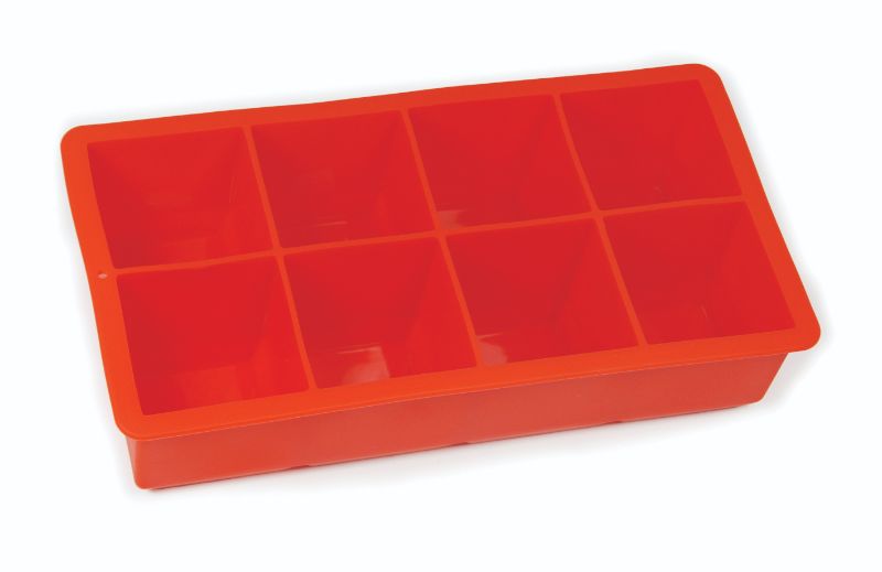 Avanti Silicone 8 Cup Ice Cube Tray Red