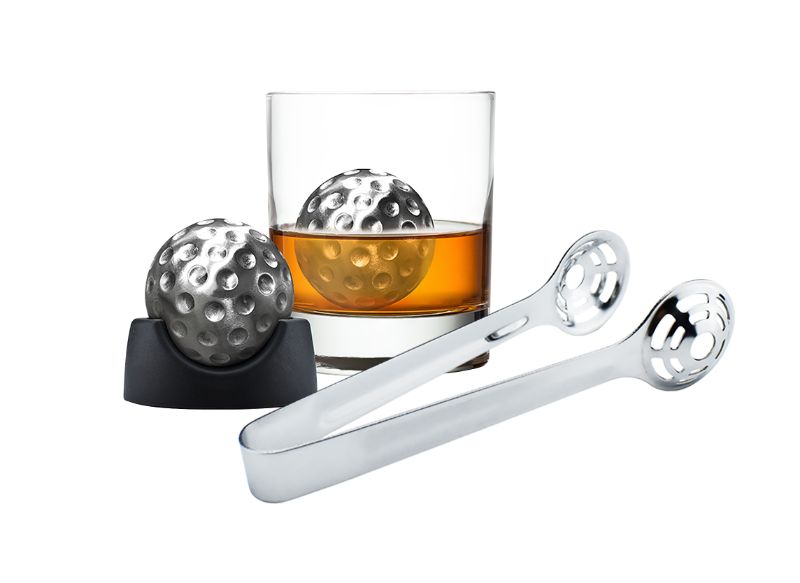 Avanti Gold Ball Whisky Ice Ball Set