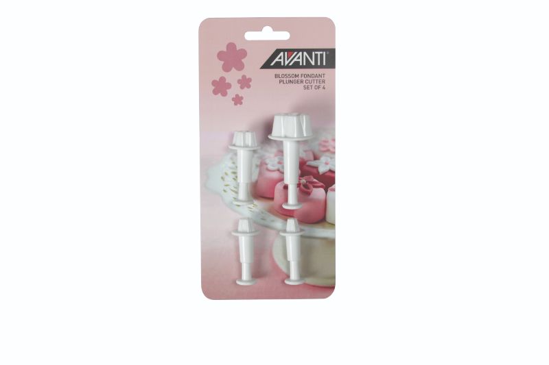 Avanti Blossom Fondant Plunger Cutter Set 3pc