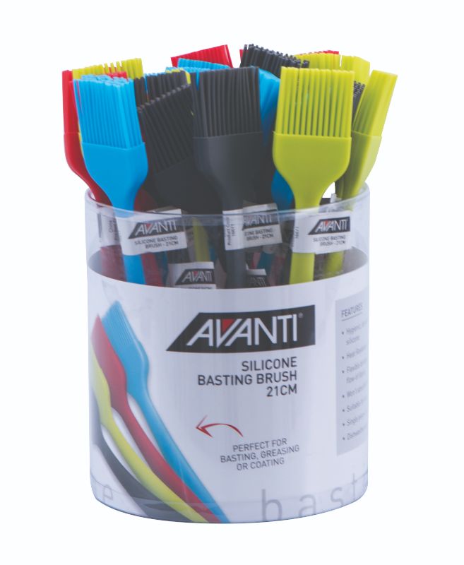 Avanti 21cm Sml Basting Brush Tub Set of 24