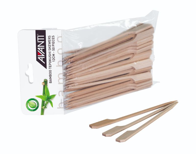 Avanti B Tepokushi Skewers 12cm 50pce