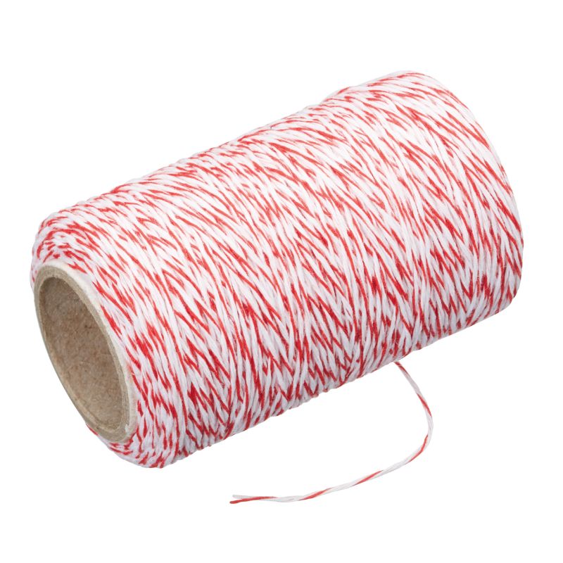 Avanti Butcher Twine With Cutter - Red/White