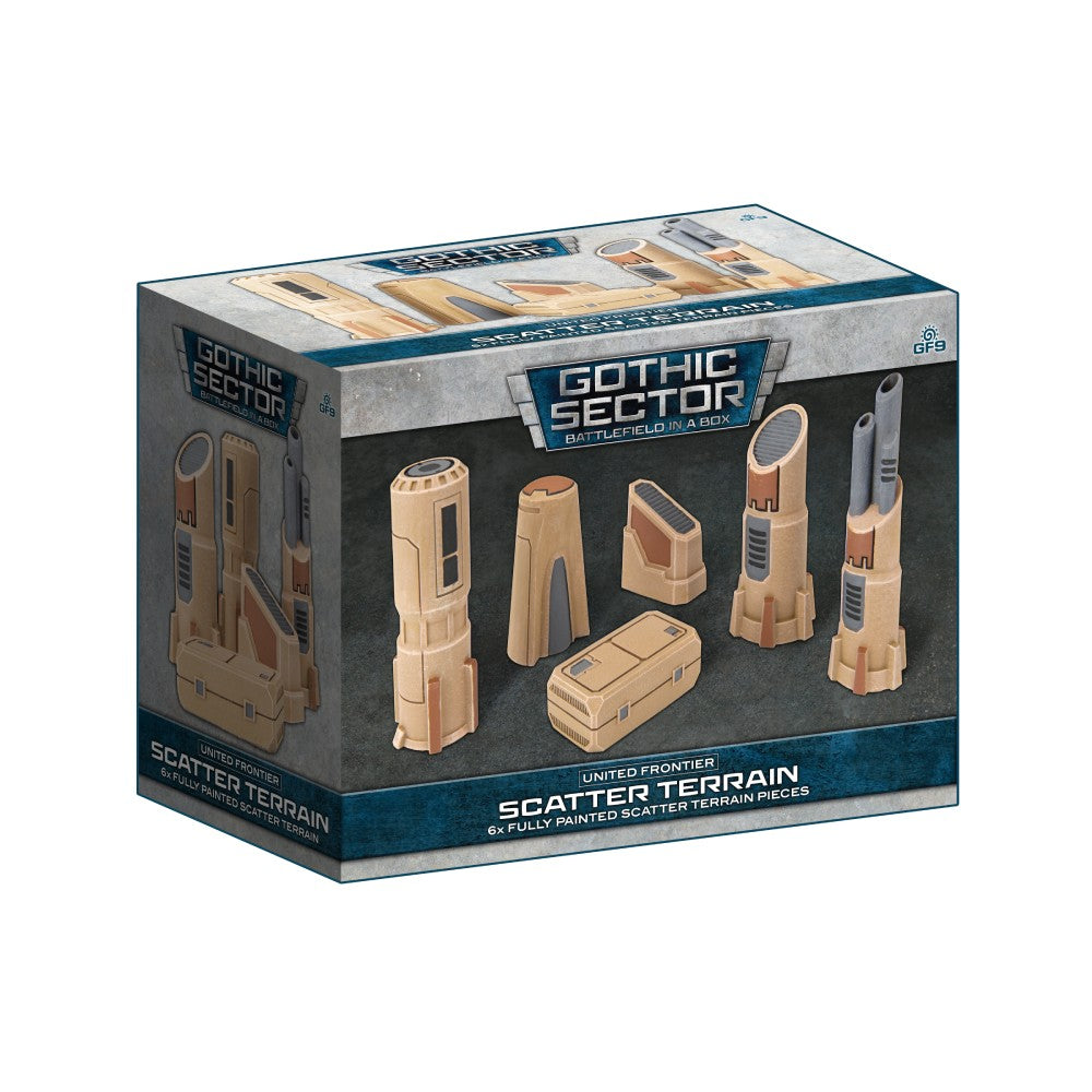 Battlefield in a Box: Gothic Sector - United Frontier: Scatter Terrain