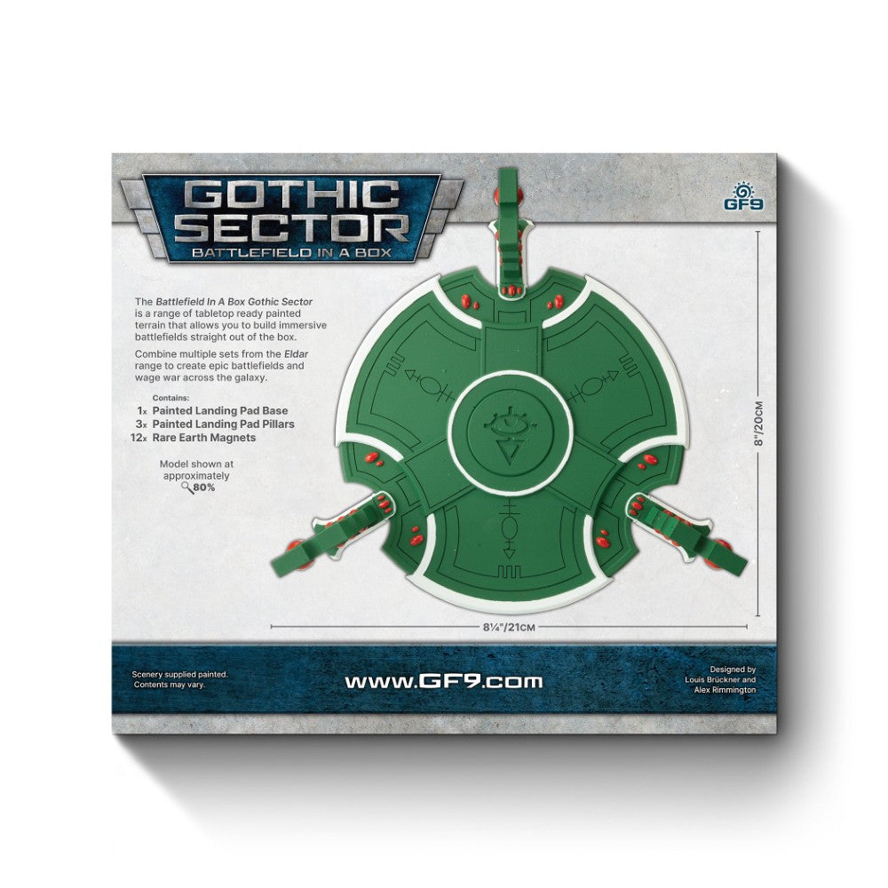Battlefield in a Box: Gothic Sector - Eldar: Landing Pad