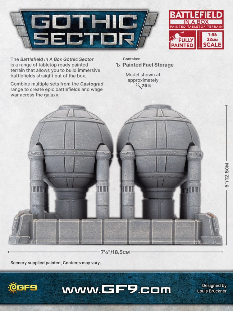Battlefield in a Box: Gothic Sector - Castograd Fuel Storage