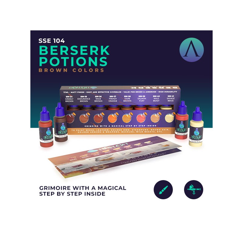 Scale 75 - Instant Colors - Berserk Potions Paint Set