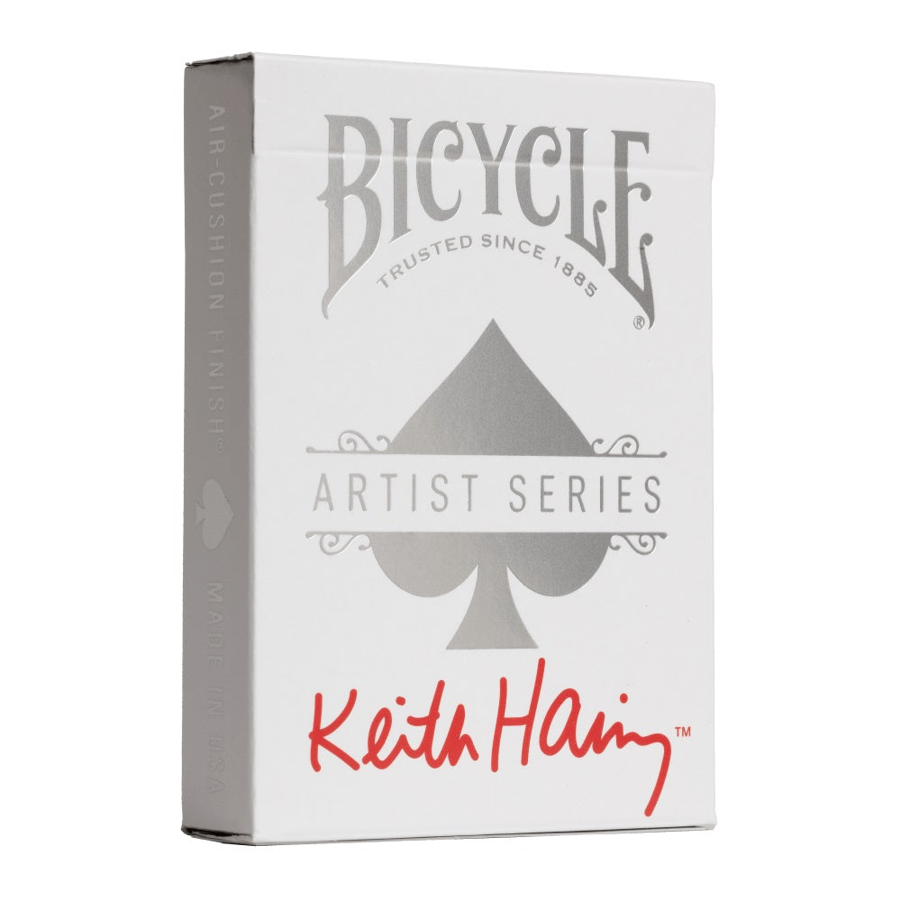 Bicycle Artist Series Keith Haring Red/Blue 2pk Boxed Set LIMITED SERIES
