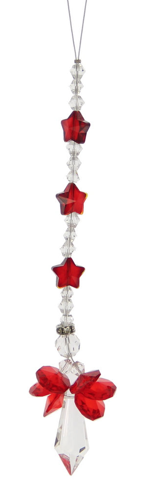 Angel Suncatcher Drop - Red