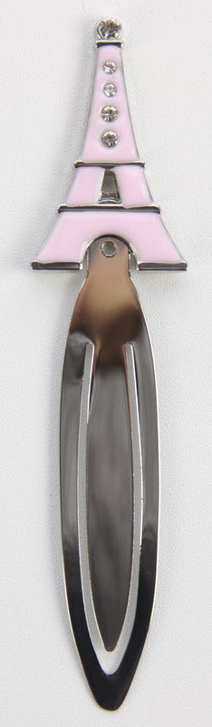 Bookmark with The Eiffel Tower - Pink