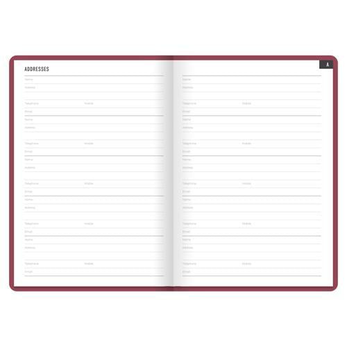 A5 Address Book Berry Letts Conscious