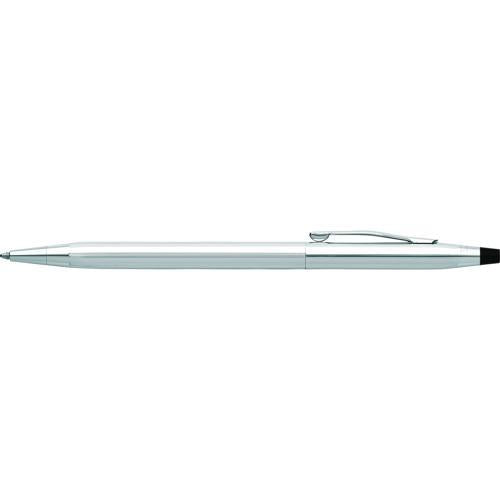 Classic Century Chrome Ballpoint Pen and Saffiano Pen Case Gift Set Cross