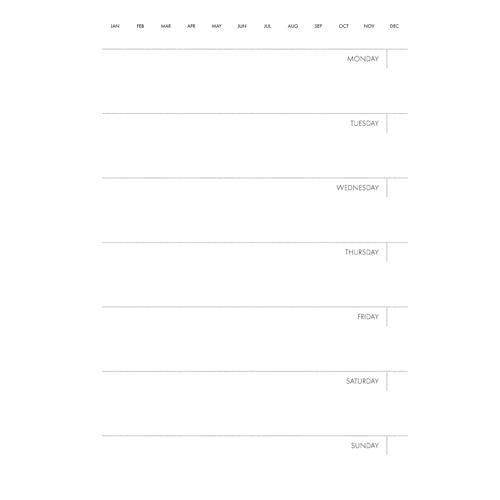 Undated A5 Week-to-View Wiro Designer Planner Collins