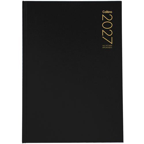 2027 A4 Interleaved Appointment Diary Collins