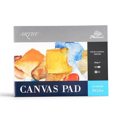 Canvas Pad 260gsm 9x12 Phoenix