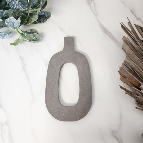Stylish wall art bottle vase in 12mm VCM, perfect for fresh or dried flowers, enhancing home decor with elegance.