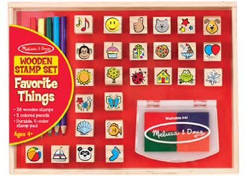 Melissa & Doug - Favorite Things Stamp Set