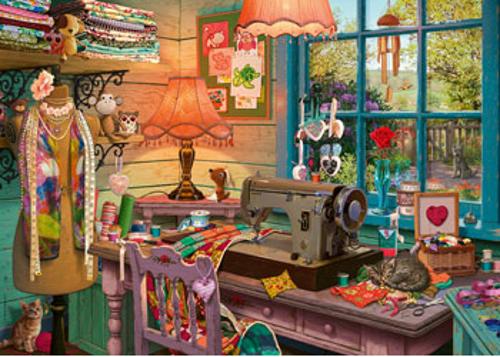 Ravensburger My Haven No 2 The Sewing Shed Puzzle 1000 Piece