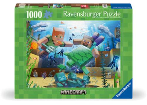 Ravensburger Minecraft Mosaic Puzzle 1000 Pieces