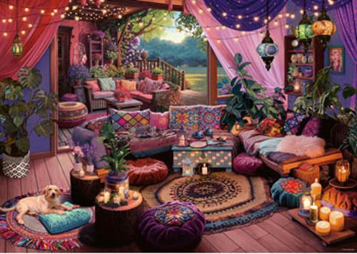 Ravensburger My Haven No 12 Boho Retreat Puzzle 1000 Pieces