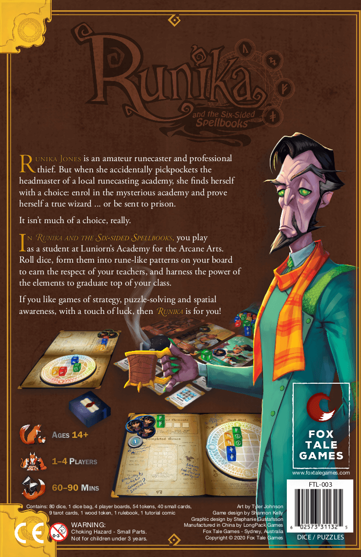 Runika and the Six Sided Spellbooks