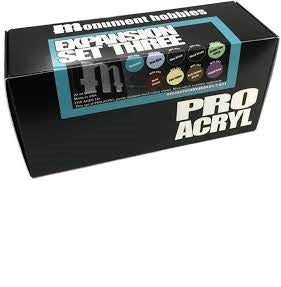 Monument Pro Acryl Sets - Expansion Set 3 - 9 Colors