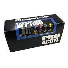 Monument Pro Acryl Sets - Expansion Set 2 - Transparents - 9 Colors