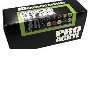 Monument Pro Acryl Sets - Expansion Set 1 - 12 Colors