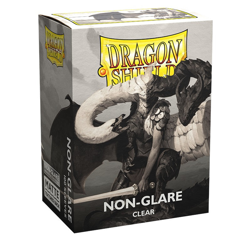 Dragon Shield: Non-Glare Sleeves - Matte - Clear