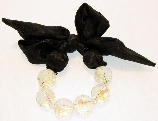 Bracelet - Large Crystals Ribbon - Br574