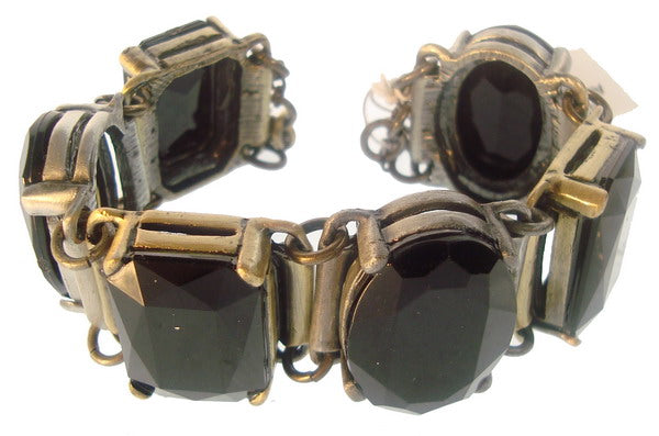 Bracelet - 2 Tone Bracelet - Black
