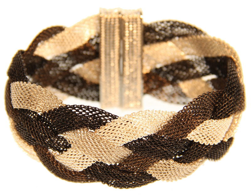 Bracelet 3 Tone Plaited