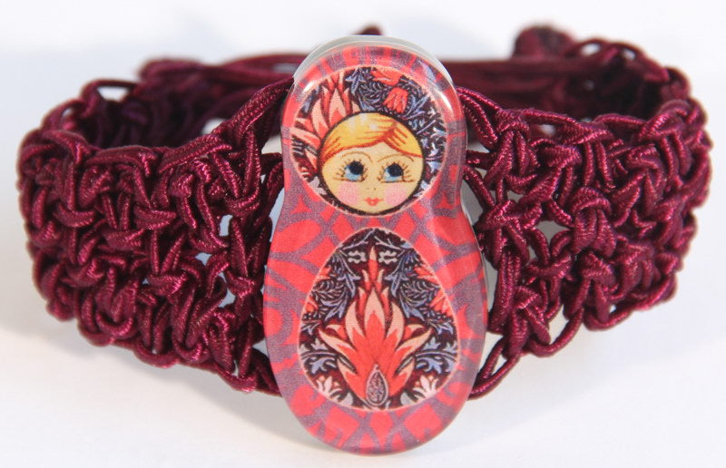 Bracelet - Babushka Pink - Pink