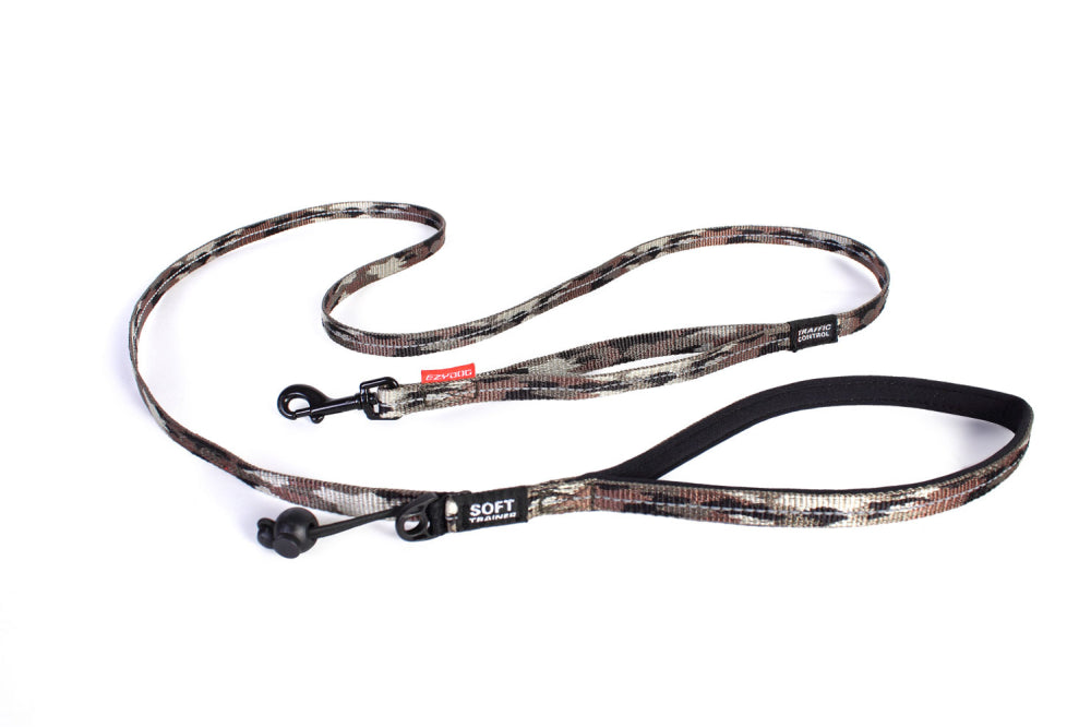 Dog Leash - EzyDog Leash Soft Trainer Lite 12mm Camo