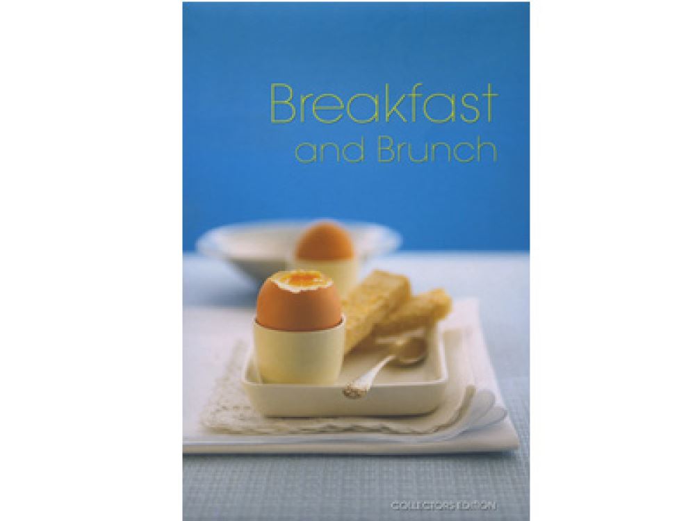 Illustrated Breakfast & Brunch Book with 196 pages of diverse recipes, perfect for elevating morning meals and gatherings.