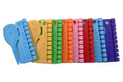 Bird - Plastic Leg Rings - Budgie - Set 10