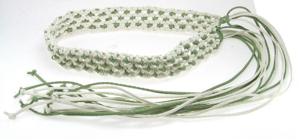 Belt - Woven Belt - Green