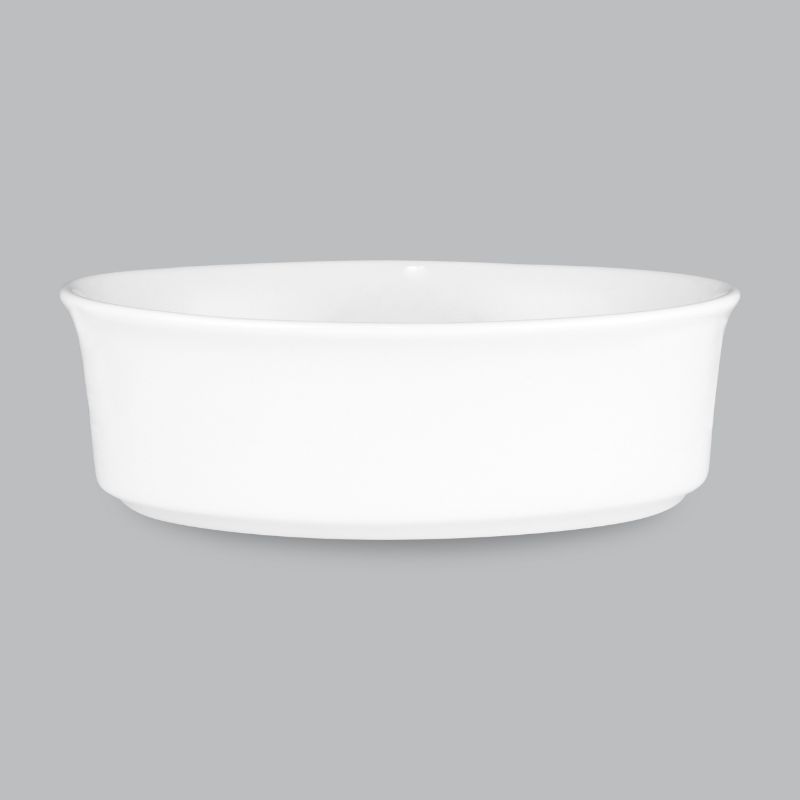 Oval Pie Dish 500ml - New Bone- Wilkie Brothers