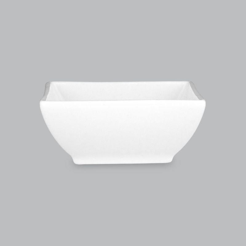 Squre Sauce Dish 7x3cm - New Bone- Wilkie Brothers
