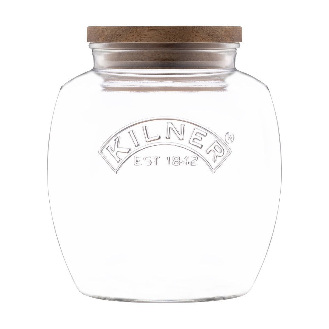 Universal Jar with Acacia Lid - KILNER 2 Litre