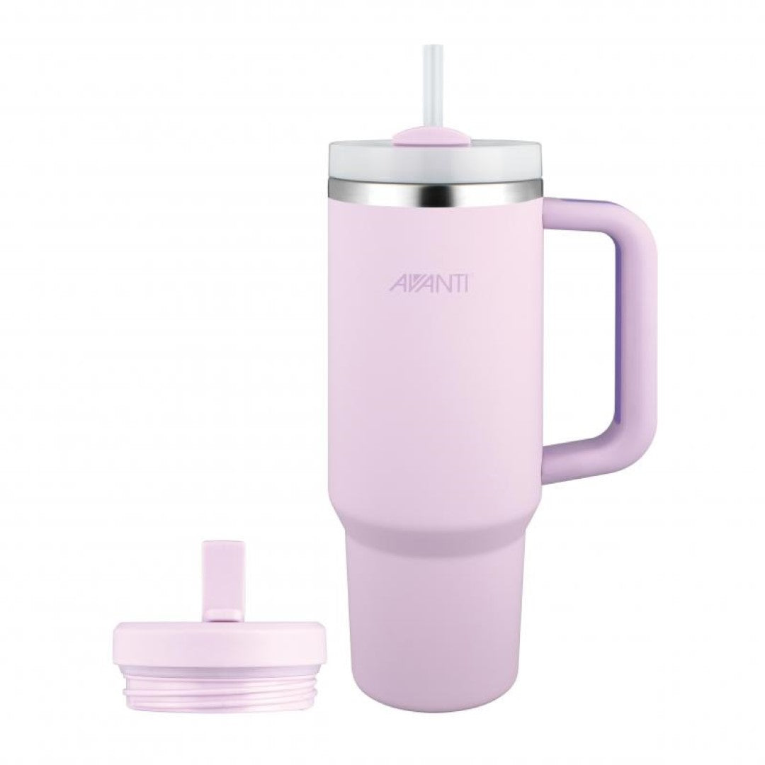 Insulated Tumbler - AVANTI HydroQuench w Two Lids 1L (Lilac)