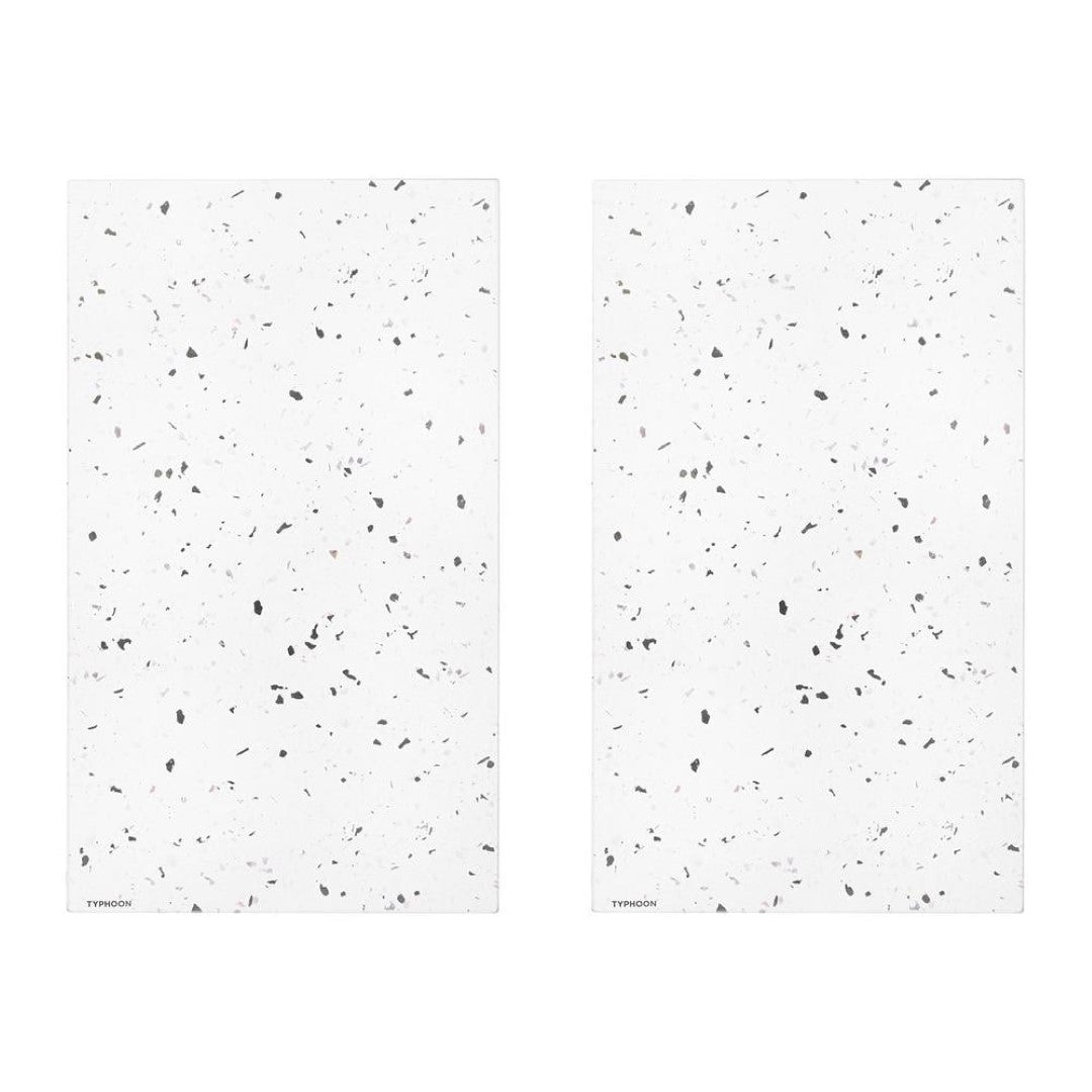 Glass Hob Protector - TYPHOON Elements 52 x 30cm Quartz (Set of 2)