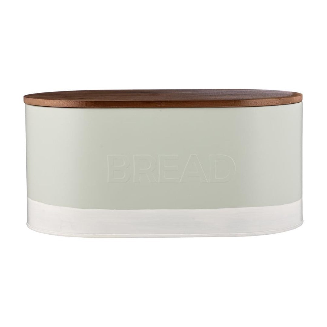 Bread Bin with Serrated Knife - TYPHOON Oben 7.5L (Green)