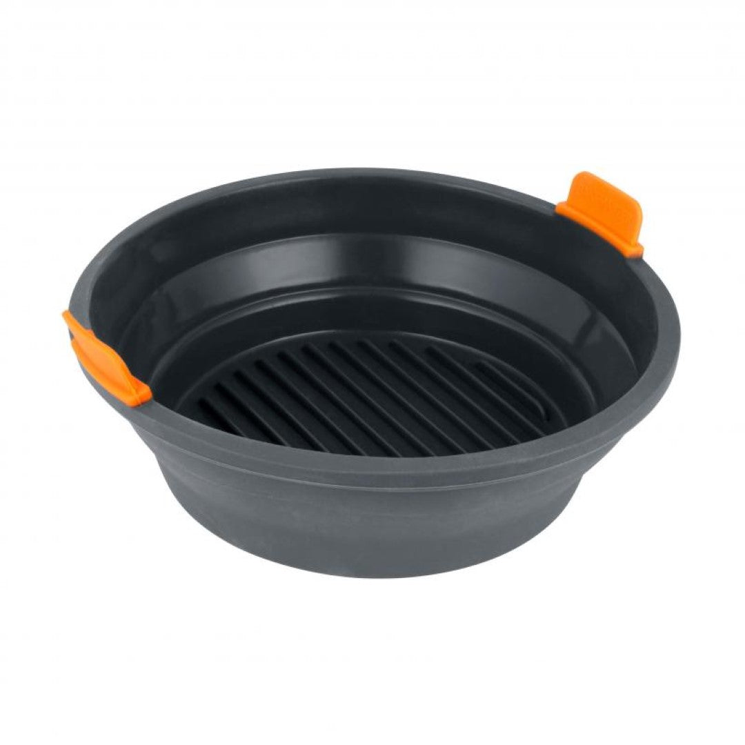 Reinforced Silicone Round Air Fryer Basket - BAKEMASTER (21cm)