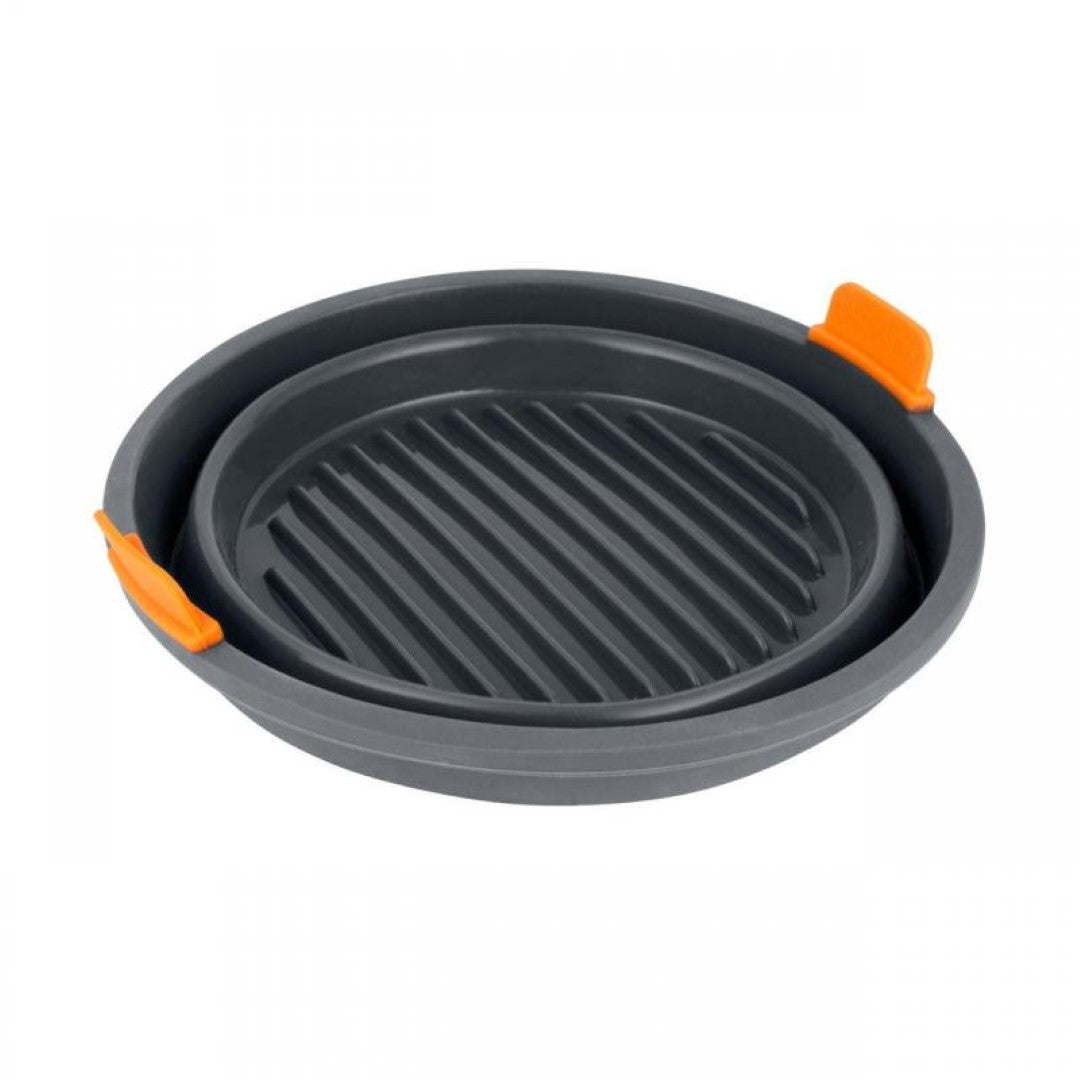 Reinforced Silicone Round Air Fryer Basket - BAKEMASTER (21cm)