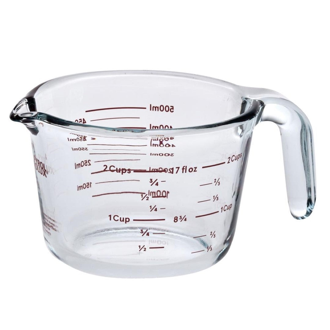 Glass Measure Jug - PYROLUX (500ml/2 Cup)