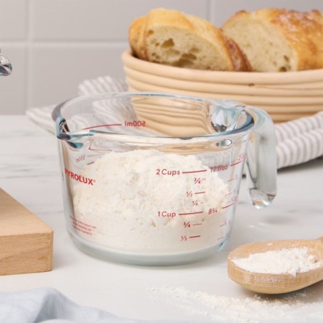 Glass Measure Jug - PYROLUX (500ml/2 Cup)